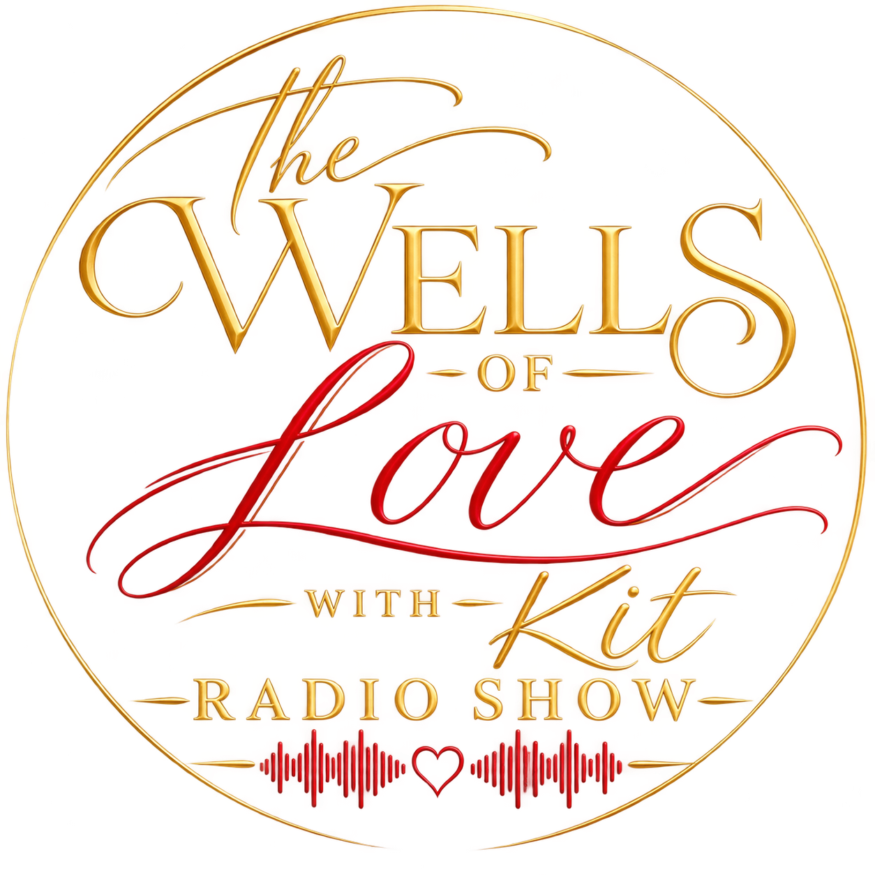 The Wells of Love with Kit Radio Show logo